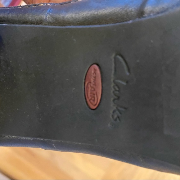 Clarks rich brown nubuck suede lined knee high boots - Picture 5 of 10